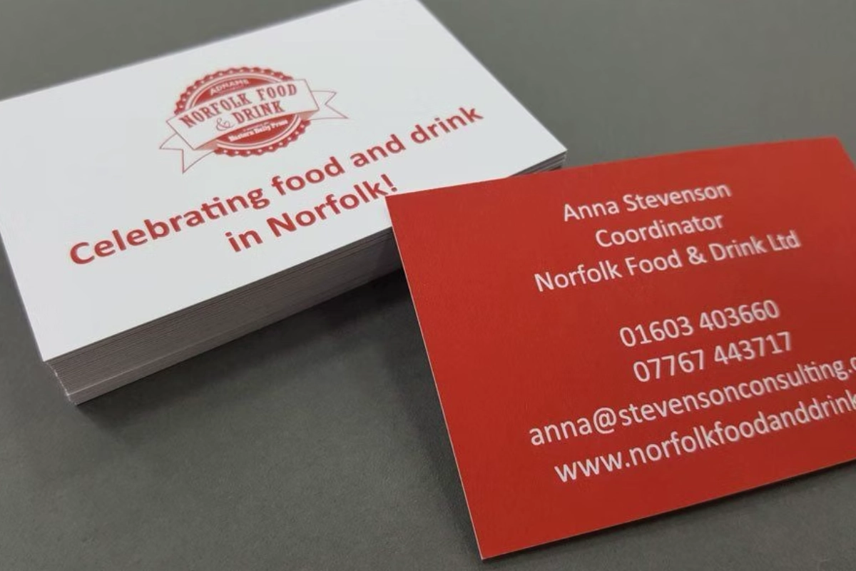 Folded leaflet and brochure printing with vibrant colours and custom design, produced by Norwich Print Solutions